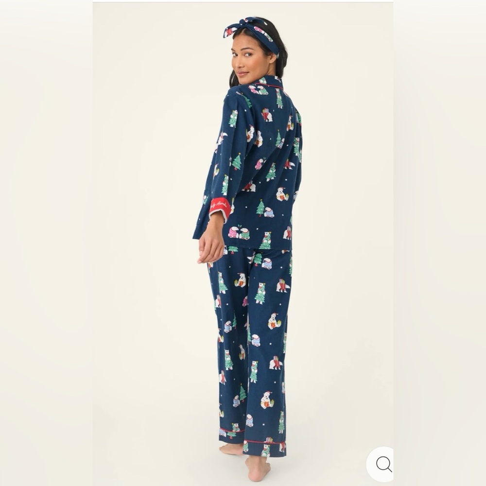 PJ Salvage New Bearly Awake 3-Piece Flannel PJ Set - Picture 2 of 7
